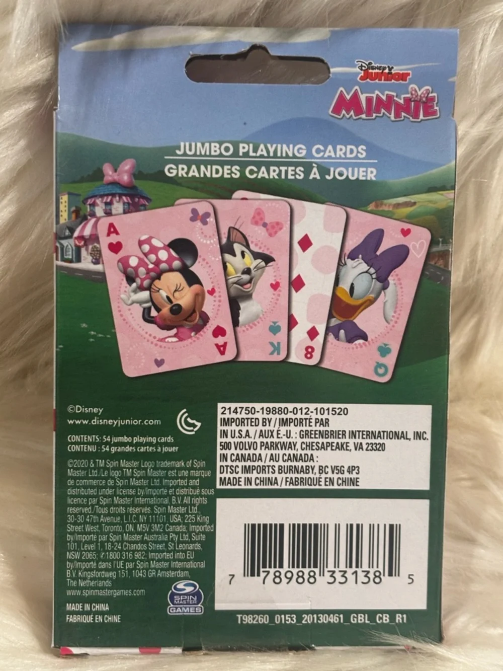 Disney Junior Minnie Jumbo Playing Cards